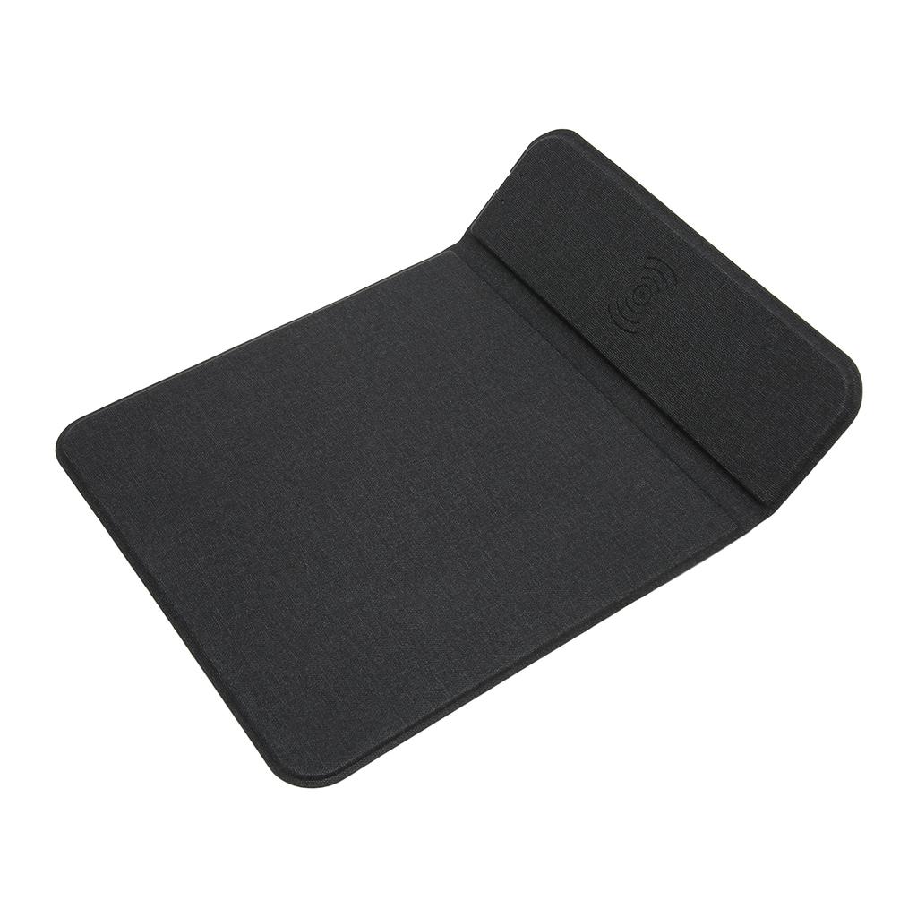 Lademauspad Qi-Standard-Rutschfestigkeitsbasis 15-W-Schnelllademauspad für das Home Office