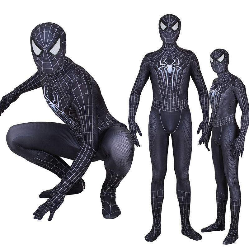 The Amazing 2 Spiderman Black Venom Cosplay Costume With Exquisite Workmanship