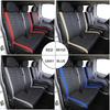 1+2 Koltuk Kılıfları Transporter/Van için Araba Koltuk Kılıfı 2+1 Araba Koltuğu için Evrensel Uyumlu İç Aksesuarlar Araba Koruyucu Kılıf