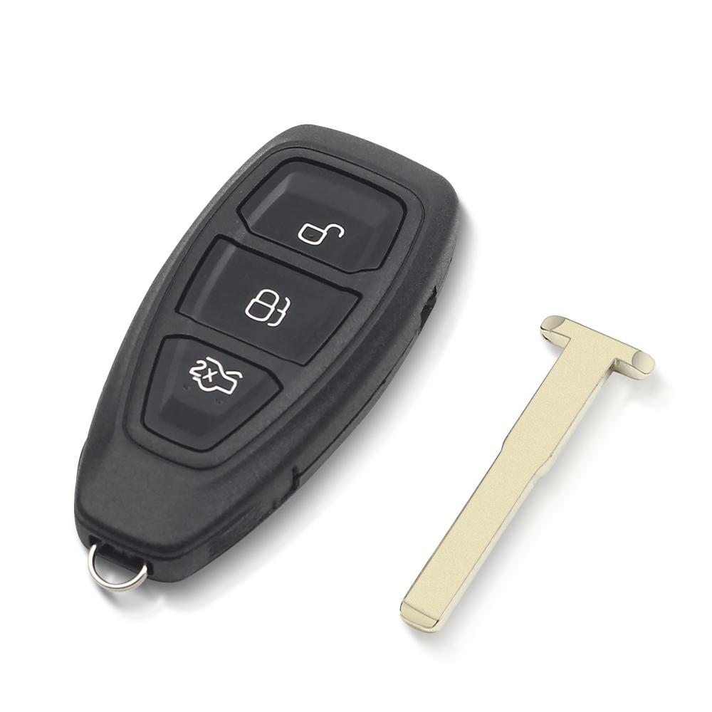 KEYYOU For Ford Focus C-Max Mondeo Kuga Fiesta B-Max KR55WK48801 434/433MHz With 4D83 Chip Car Key Remote Control Key 3 Buttons