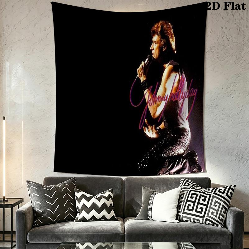 Live Aid Legendary Concert Collage Tapestry Background Cloth Fashion Print Home Decor Wall Covering Decoration Wall Decoration
