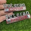 Veteran Edition Car Emblem Badge Decals for Truck Tailgate, Fit - Perfect Gift for Birthdays & Holidays, Sticker, Universal
