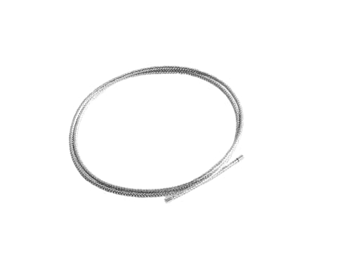 

[TEDDY WORKS] Porcelain Therapy Necklace (Silver, 60cm) with 150 Neodymium Magnets (130 millitesla) for Relieving Stiff Shoulders and Neck