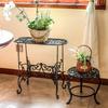 European Cast Iron Flower Stand for Indoor & Outdoor Spaces