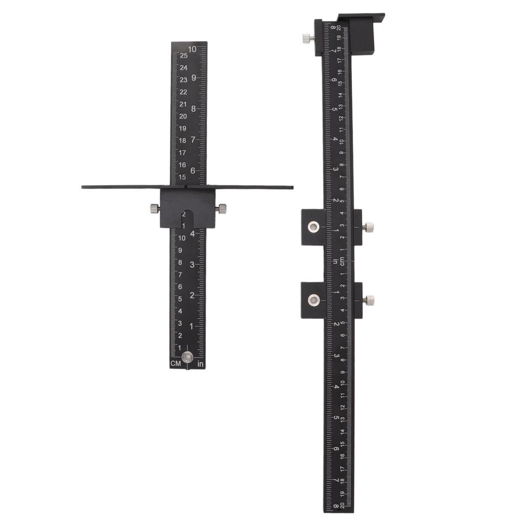 Cabinet Hardware Jig Aluminum Alloy Cabinet Handle Template Punch Locator Drill Template Guide for