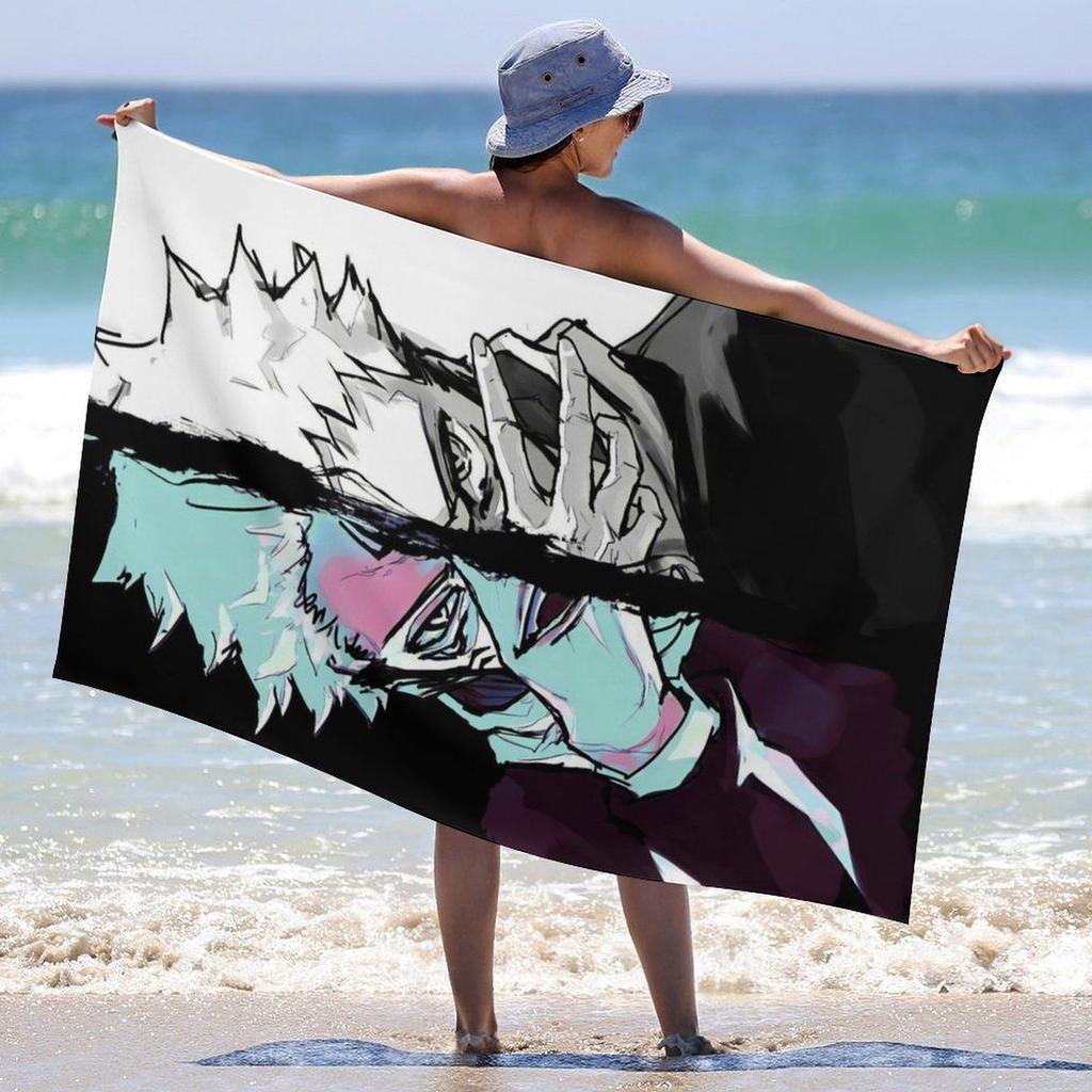 1pc Jujutsu Kaisen Yuji Itadori Ryomen Sukuna Beach Towel Microfiber Quick Dry Anime Bath Towel For Pool Beach Travel Otaku Fans
