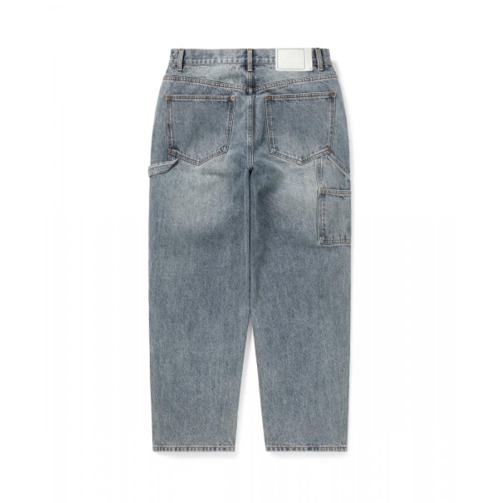 Thisisneverthat Denim Double Knee Pant Washed Blue