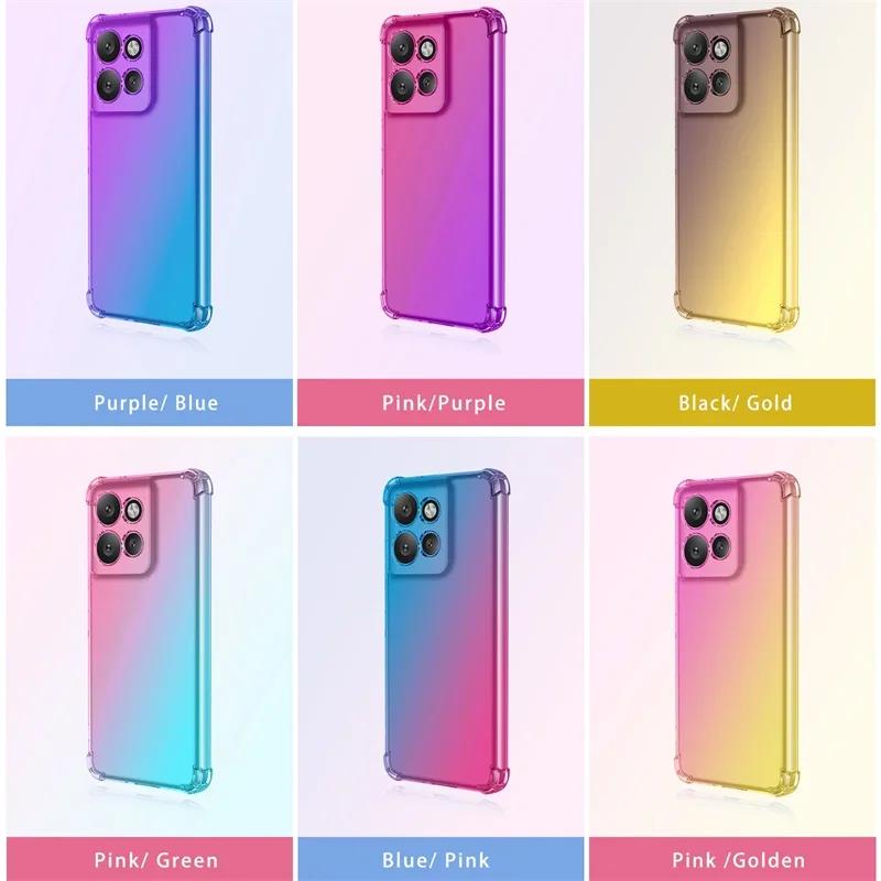 Shockproof Gradient TPU Case for Motorola Edge 50 Neo Protective Cover For Moto Edge 50 Pro Fusion Ultra Funda Coque Capa