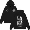 Rapper Milo J La Vida Era Mas Corta LVEMC Album Tour Hoodie Men Women Fashion Pullover Long Sleeves Casual Sweatshirt Fan Gifts