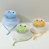 Sommer Neu Kinder Fischerhüte Niedlicher Frosch Mesh Sonnenhut Kinder Angelhut Sonnenschutz Visier Für Jungen Mädchen Outdoor Mode Strandkappe