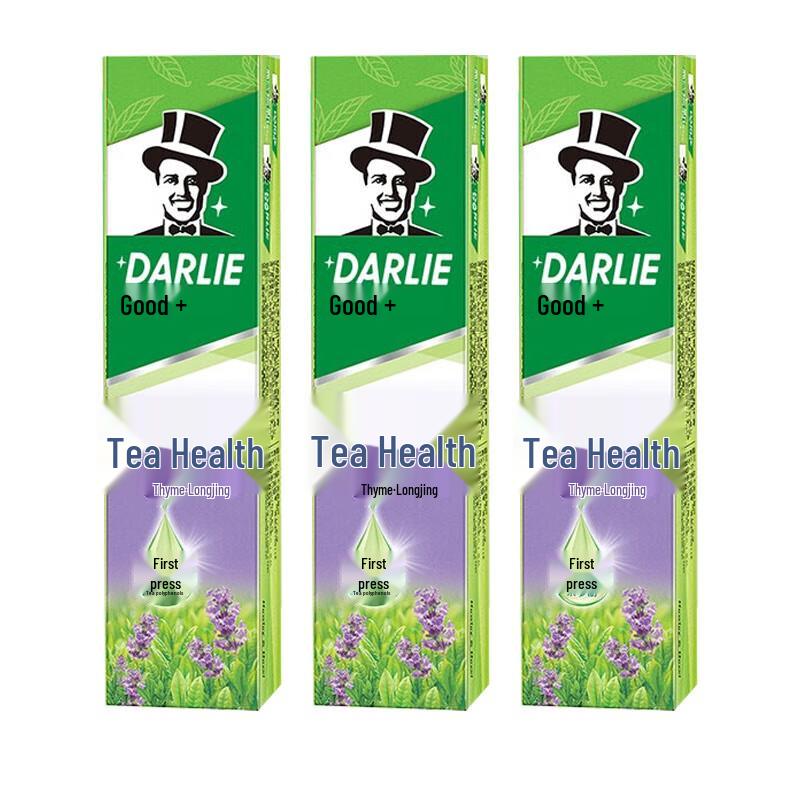 Darlie Tea Care Thyme Longjing Toothpaste 3-Pack