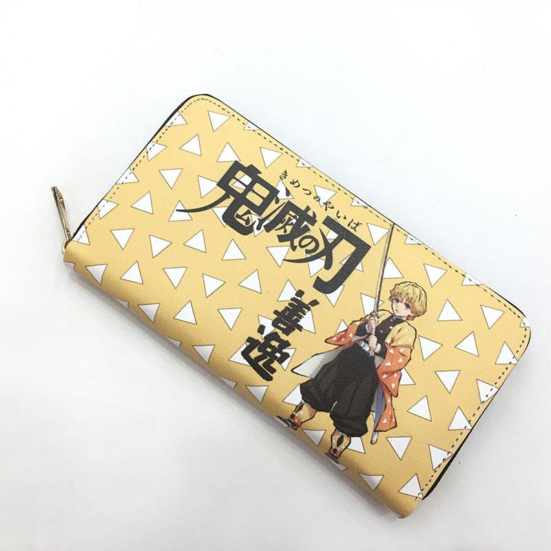 Japan cartoon comics Demon Slayer Long Card Holder Coin Purse Stylish Clutch 0011 KTB