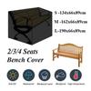Durable Patio Bench Covers Waterproof Outdoor Sofa Cover With Adjustable Drawstrings Furniture Chair Cover Bench Sofa Protection