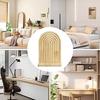29.5cm*19.5cm Crafts Ornaments Natural Materials DIY Storage Rack Handmade Wall Hanging Decorative Wood Corridor Home Decoration