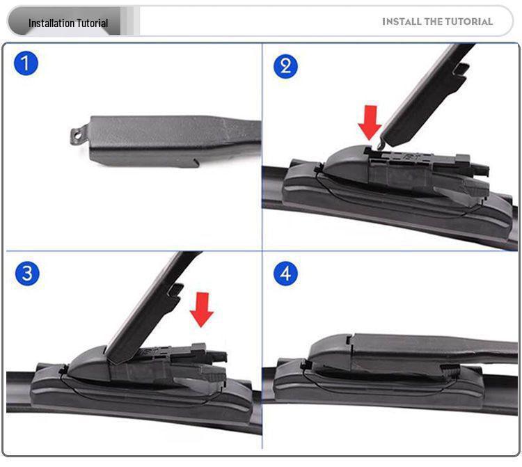 Kompatible Scheibenwischerblätter für Geely Emgrand Modelle 2009-2020