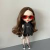 New Handmade Blythe Clothes 2 Piece Set Sweater and Short Skirt Sport Casual Suit for Blyth OB24 Azone Licca Pullip 1/6 Dolls