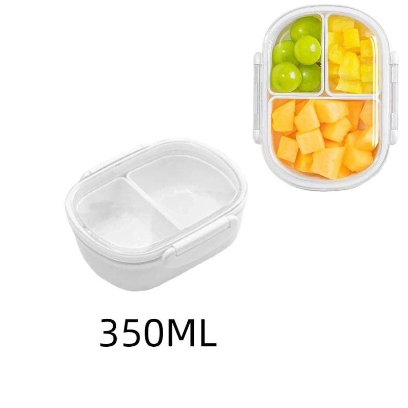 

Portable Multi-Compartment Food Storage Container Heat and Refrigerator Safe Lunch Box for Kitchen Household and Picnic Use