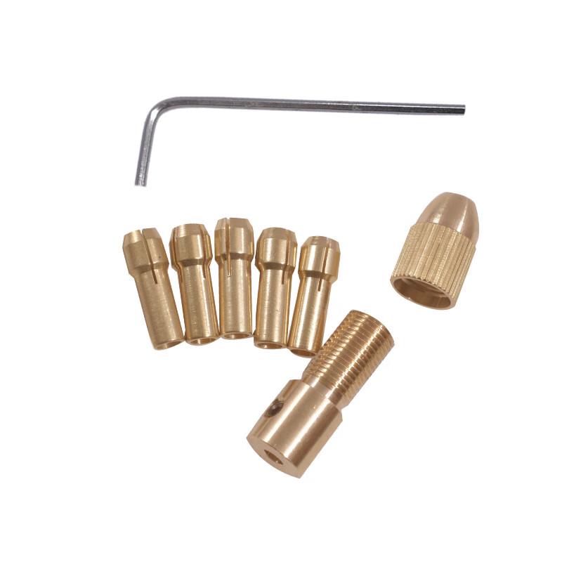 

Electric Drill Self-Tightening Chuck & Grinding Engraving Accessory Set CN plug (adapter included)