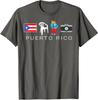 Puerto Rico Flag Dtmf Cool Best Country Pride Lover Unisex T-Shirt