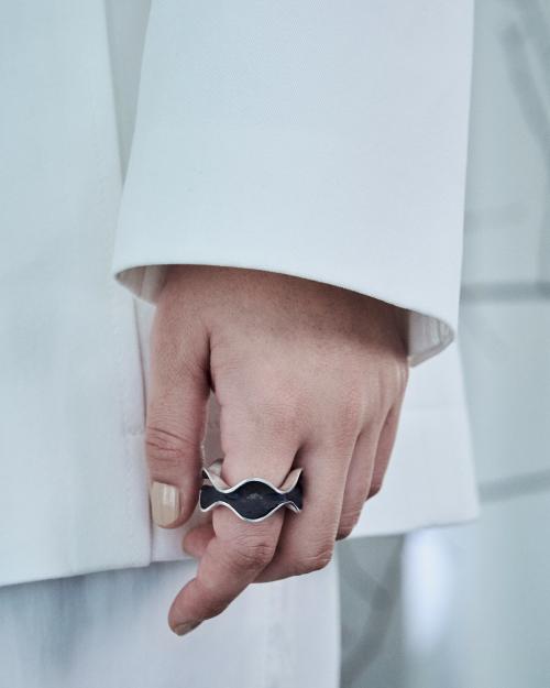 Over The Line P.O.C Lens Array Ring