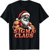 Men's and Women's T-shirts NEW LIMITED Funny Sigma Claus 2024 Christmas Santa Best Gift T-Shirt Size S-3XL