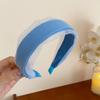 Sweet Women Hair Hoop Korean Style Wide Edge Hairband Temperament Chiffon Headband  Women/Lady