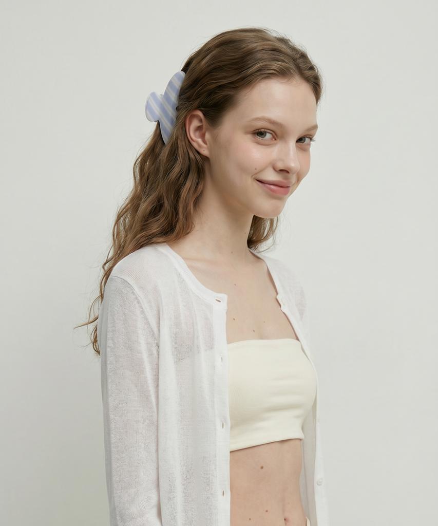Lilykori Soft Pattern Hair Claw