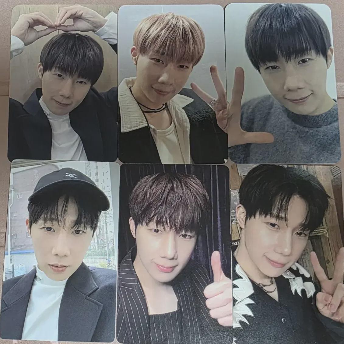 

Infinite Sungkyu Photocard Batch Of 6