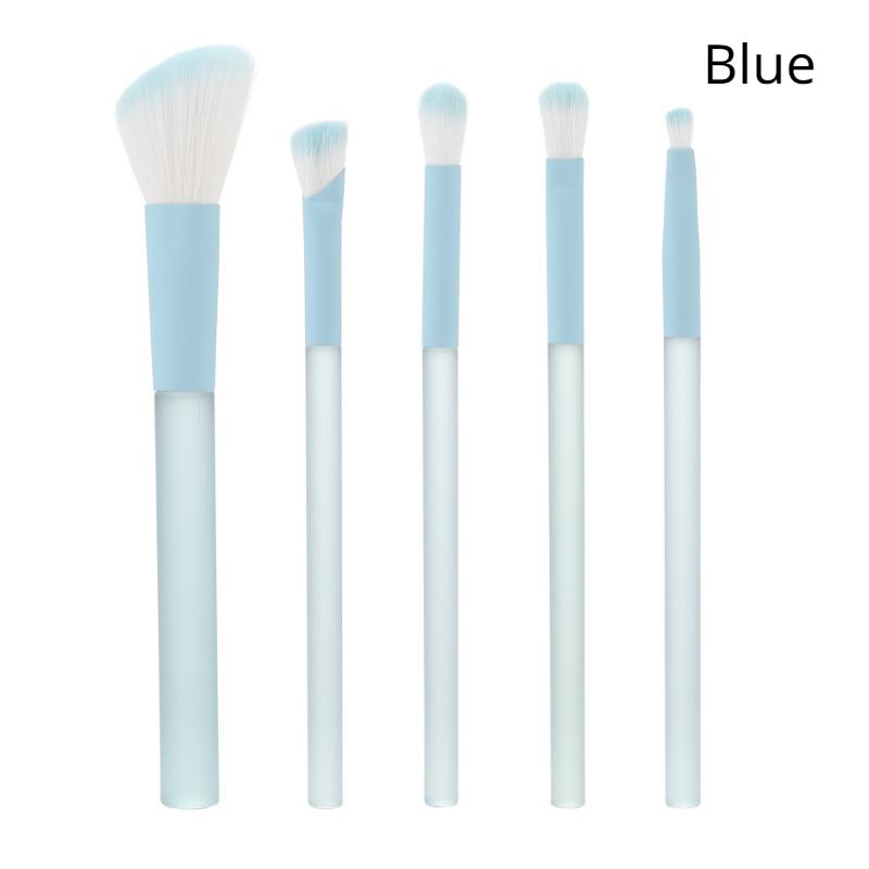 5Pcs Makeup brush set eye shadow powder brush foundation make-up powder blusher highlight concealer set beauty tools
