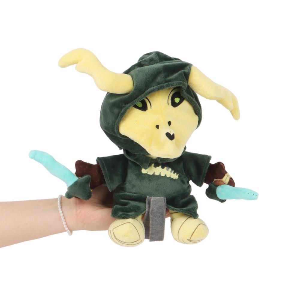 Cooles Slay the Spire Silent StS2 Plüschtier Slay the Spire 2 Spielcharakter Merch Weiches Kuscheltier Sammlerstück Geburtstagsgeschenk