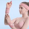 6 Colors Tennis Headband Female Sweat Wrist Towel Wrist Wrap Sweatband Towel Sweat Bands  Fitness