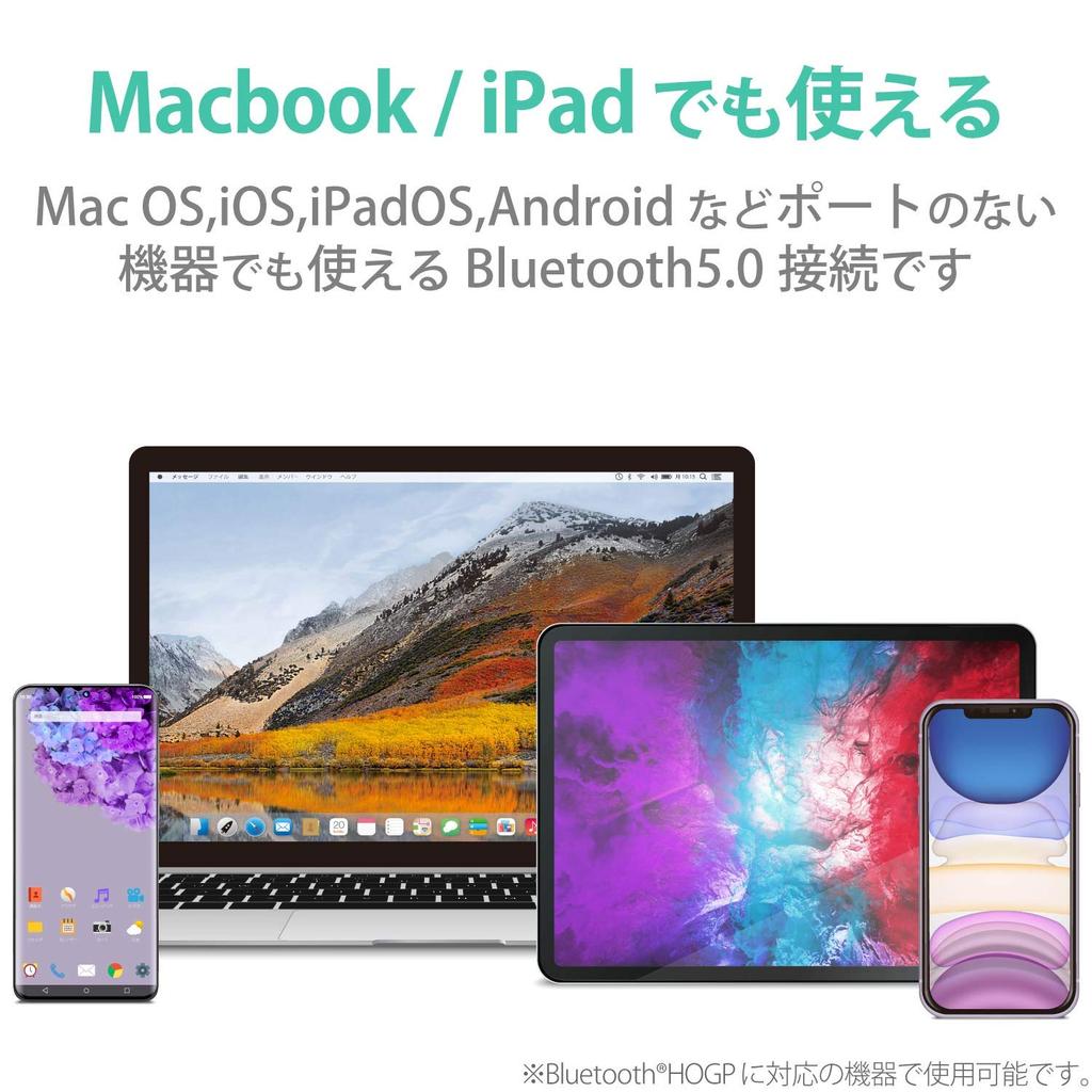 ELECOM Bluetooth 3 Medium Compatible with macOS iOS Blue Mouse, Buttons, Size, / / iPadOS, (M-BY11BRBU)