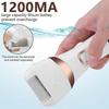 Electric Foot Callus Remover Kit, Rechargeable Callous Removers 3 Grinding Heads Portable Waterproof Foot File, Professional Pedicure Tools Feet Care