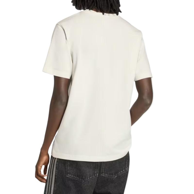 Adidas Originals T Shirts Men's Cloud White Crew Neck Moderate KE2038
