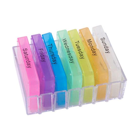 

Хранение многоцветной большой емкости с 28 сетками, ящик для хранения таблеток, диспенсер для таблеток