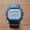 Used CASIO G-SHOCK DW-5600 Navy Digital Watch