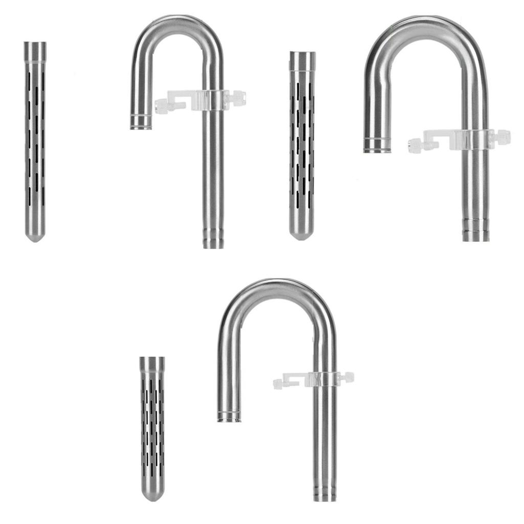 Aquatic Inflow Lily Pipe Leakproof ,Easy Assembly, Functional Sturdy Universal Metal Fish Tank Accessory Inflow Set Inlet
