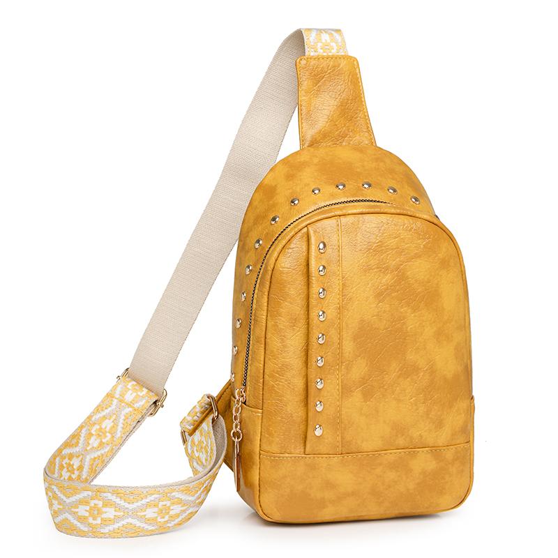 Women Bag Waist Packs High Quality PU Leather Crossbody Bag For Women Luxury Designer Women's Chest Bag Shoulder Bag Handbag