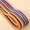 Diy Hand-Woven Mobile Phone Bag Lanyard With 5Mm Thick Colored White Dot Round Cord