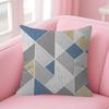 Blue Interlacing Lines  Pillow Gift Home Office Decoration Bedroom Sofa Car Cushion Cover case x