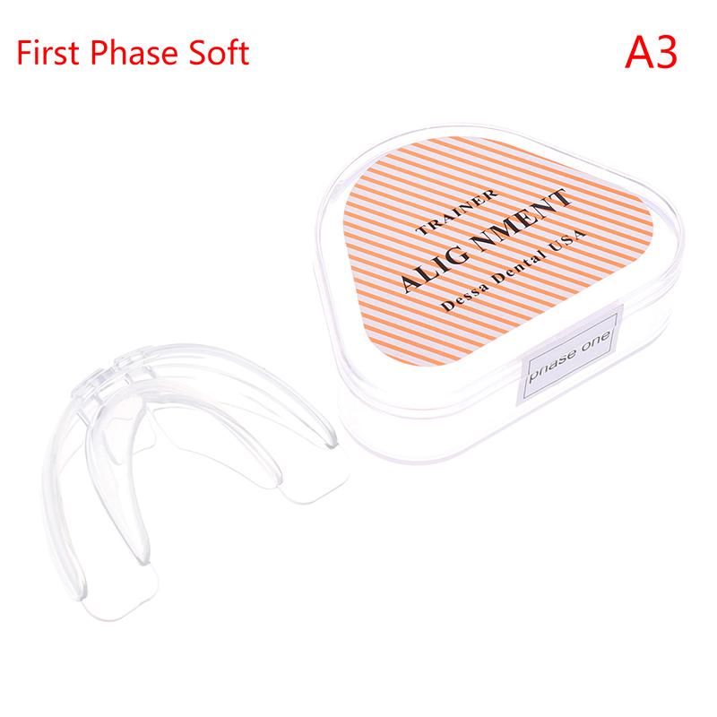 

1 шт./коробка Стоматологические брекеты Зубной аппарат Силиконовый тренажер для выравнивания Зубной ретейнер Защита от бруксизма Зубы