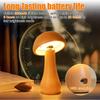 Wooden  Lamp, Portable Cordless  Rechargeable Battery-powered Lamp, Stepless Dimming And Adjustable 360-degree Rotation Angle.