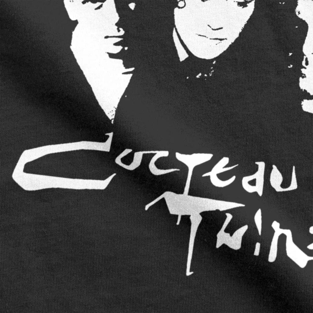 Men's T-Shirt Cocteau Twins Funny 100% Cotton Tee Shirt Short Sleeve T Shirt Crewneck Clothing Gift Idea