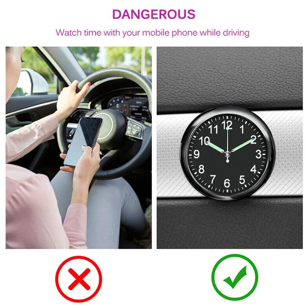 Auto Lüftungsschlitz Clip Uhr Auto Leuchtende Uhren Autouhr Automobile Innen Aufklebbar Digitaluhr