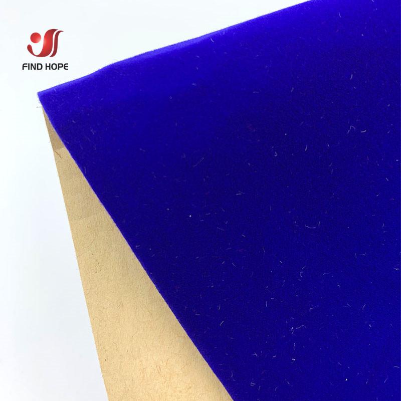 Self-Adhesive Velvet Flocking Fabric for Jewelry Boxes, Furniture Refurbishment, and DIY Decoration