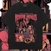 Horr O-Neck Oversize Loose Shirt Retro Harajuku For Men Tops Graphic Hip Hop T-shirt Street Style T Shirt Comfy Stretchy Clothes