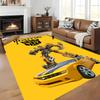 Custom personalization Bumblebee Area Rug - Perfect For Kitchen, Bathroom,Laundry Room Decor Large Size Available,Gift All Seasons