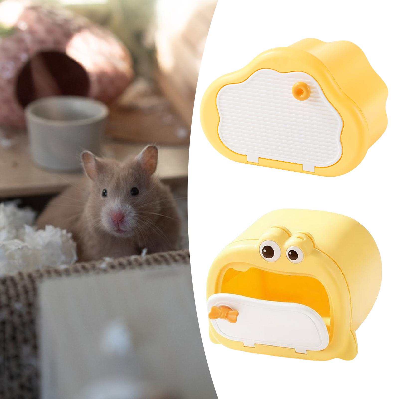 

Hamster Hideaway Hamster Sleeping Nest Bed Activity Toy Cartoon Cage Accessory Cabin for Rat Chinchilla Dwarf, Mice cloud
