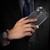 For iPhone 16 Plus Case Litchi Texture TPU Back Phone Cover