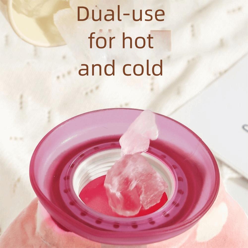 Hands Free Hot-water Bag Neck Support Reusable Hot/Cold Water Pack  Winter